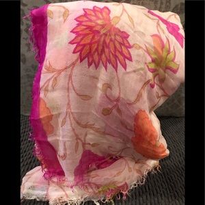 Mangrove Floral Scarf, 100% Modal